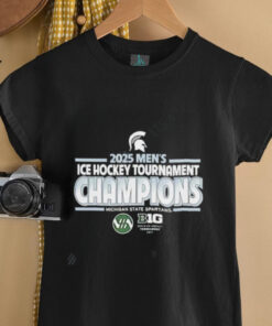 Michigan State Spartans 2025 Big Ten Ice Hockey Tournament Champions shirt