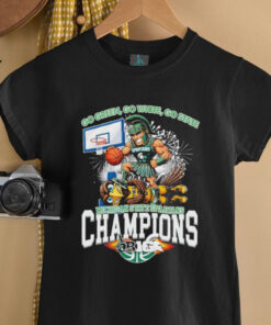 Michigan State Spartans Stomp Iowa Hawkeyes Go Green Go White Go State Big 10 Champions 2025 Mascot T shirts
