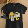 Michigan Wolverines 2025 Big Ten Men’s Basketball Tournament Champions shirt
