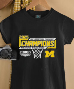 Michigan Wolverines Big Ten Champs 2025 Michigan Men’s Basketball Champions shirt
