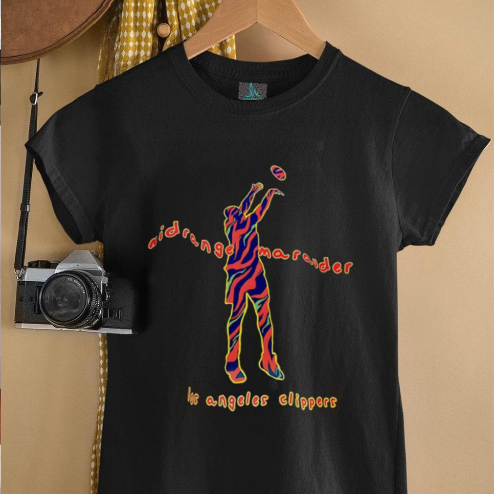 Midrange Marauder Los Angeles Clippers Basketball Artistic Shot Shirt Midrange Marauder Los Angeles Clippers Basketball Artistic Shot Shirt