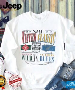 Minnesota Wild vs. St. Louis Blues NHL Winter Classic Team Matchup shirt