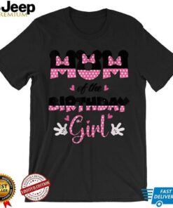 Mom And Dad Of The Birthday Girl Family Matching Party T Shirt