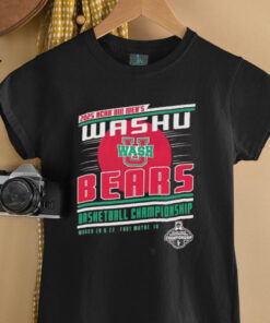 NCAA DIII Men’s Washu Bears basketball Championship 2025 shirt