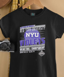 NCAA DIII Women’s New York University Violets basketball Championship 2025 shirt