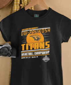 NCAA DIII Women’s UW Oshkosh Titans basketball Championship 2025 shirt