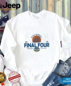 NCAA Final Four 2025 Women’s Basketball Tampa Florida Logo Pullover shirt