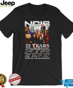 NICS 22 Years 2003 2025 Thank You For The Memories signature shirt