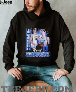 Neal Begovich Duke Blue Devils 90s graphic shirt