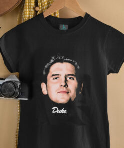 Neal Begovich Duke Blue Devils big head shirt