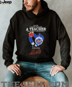 Never underestimate a teacher who understands baseball and loves Mets diamond shirt