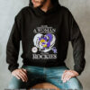 Never underestimate a woman who understands baseball and loves Rockies mascot shirt