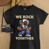 Nick Harrison We Rock Together cartoon shirt