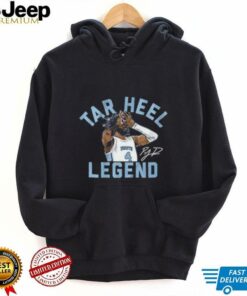 North Carolina Tar Heels Basketball R.J. Davis Tar Heel Legend shirt