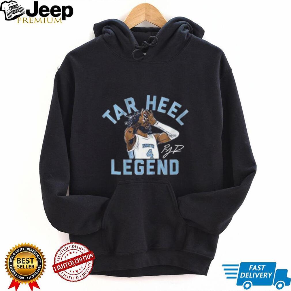 North Carolina Tar Heels Basketball R.J. Davis Tar Heel Legend shirt North Carolina Tar Heels Basketball R.J. Davis Tar Heel Legend shirt
