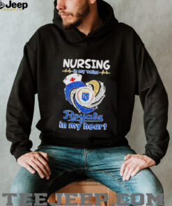 Nursing in my veins Royals in my heart diamond shirt