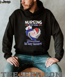 Nursing in my veins Yankees in my heart diamond shirt Copy