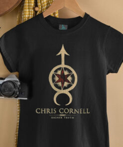 Official Chris Cornell Star Arrow Higher Truth T shirts