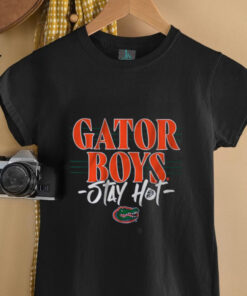 Official Gator Boys Stay Hot 2025 NCAA Southeastern Conference Florida Gators Logo t shirt