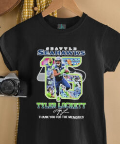 Official Tyler Lockett 15 Seattle Seahawks Thank You For The Memories T shirts