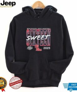 Ole Miss Rebels 2025 NCAA Men’s Basketball Tournament March Madness Sweet 16 shirt