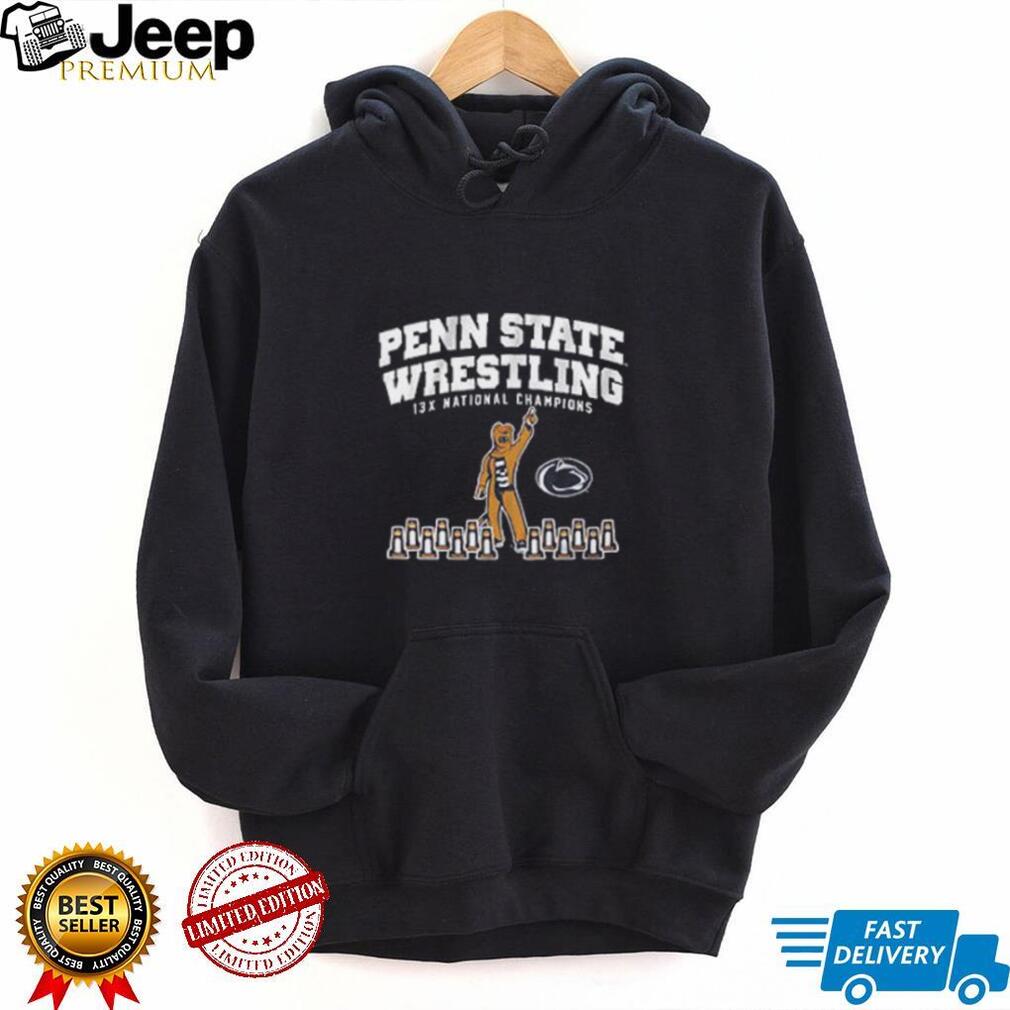 Penn State Wrestling 13x National Champions shirt Penn State Wrestling 13x National Champions shirt