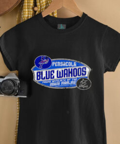 Pensacola Blue Wahoos Miami Marlins Affiliate Vintage Baseball shirt
