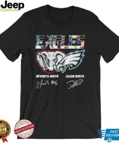 Philadelphia Eagles x Alabama Crimson Tide Devonta Smith And Jalen Hurts Signature shirt