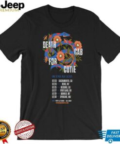 Poster Death Cab For Cutie On Tour 2025 Shirt