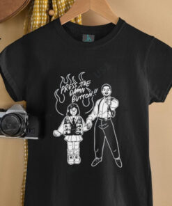 Press The Damn Button Rush Hour Carter Soo Yung shirt
