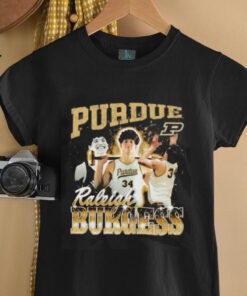 Raleigh Burgess Purdue basketball 90s graphic shirt
