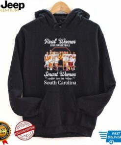 Real women love basketball smart women love the South Carolina shirt