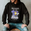 Rockies in my veins Jesus in my heart mascot shirt