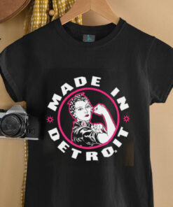 Rosie Black Heather Made In Detroit shirt