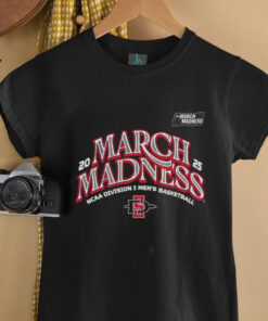 SDSU Men’s Basketball 2025 March Madness Bound T Shirt
