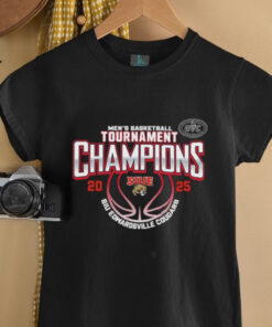 SIU Edwardsville Cougars 2025 OVC Men’s Basketball Conference Tournament Champions T Shirt