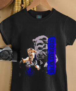 Samson Sacramento Kings Mascot Dunking Action Retro Sports Fan shirt