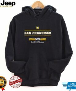 San Francisco Dons 2025 WCC Basketball shirt
