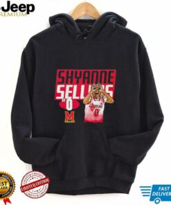 Shyanne Sellers Maryland basketball cartoon shirt
