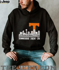 Skyline city Tennessee Volunteers 2024 2025 player names shirt
