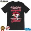 Snoopy And Charlie Brown All I Need Today Is A Little Bit Of Atlanta Hawks And A Whole Lot Of Jesus The Peanuts Shirt
