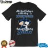 Snoopy And Charlie Brown All I Need Today Is A Little Bit Of New Orleans Pelicans And A Whole Lot Of Jesus The Peanuts Shirt