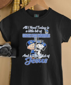 Snoopy And Charlie Brown Golden State Warriors I Can Do All Things Through Christ Who Strengthens Me T shirts