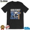 Snoopy God first family second then Duke Blue Devils shirt