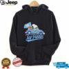 Snoopy and Woodstock driving car Tar Heels basketball shirt