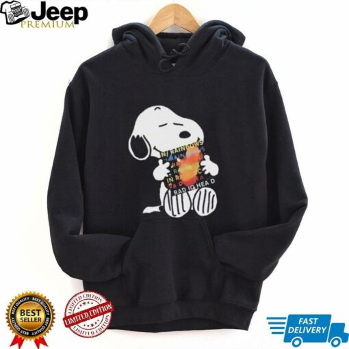 Snoopy rad IQ head shirt