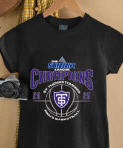 St. Thomas Tommies 2025 Summit League men’s basketball tournament Champions Shirt