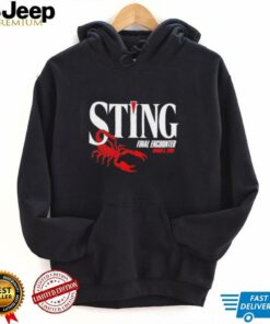 Sting WWE final encounter 2024 shirt
