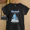 Tar Heels in my veins Jesus in my heart drop blood shirt