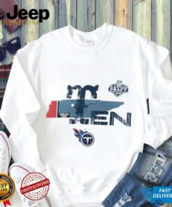 Tennessee Titans 2025 NFL Draft shirt